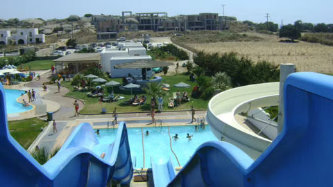  and most thrilling water slides in Naxos' only water fun park