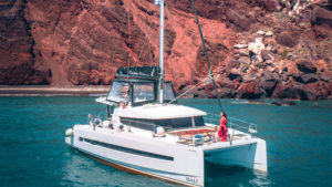 Main photo for Santorini Cruise on a Classic Luxury Catamaran. Morning or Sunset