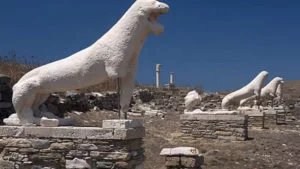 The Lions, Naxian dedications in Delos (ca 6th c. BC)