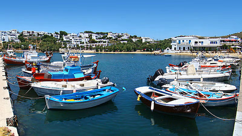 Main photo for Day Trip from Naxos to Piso Livadi in Paros. Boat Transfer with Naxos Star