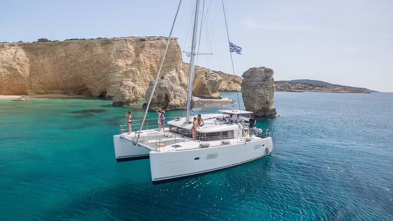 Main photo for Day Trip from Naxos to Paros. Full Day Catamaran Excursion