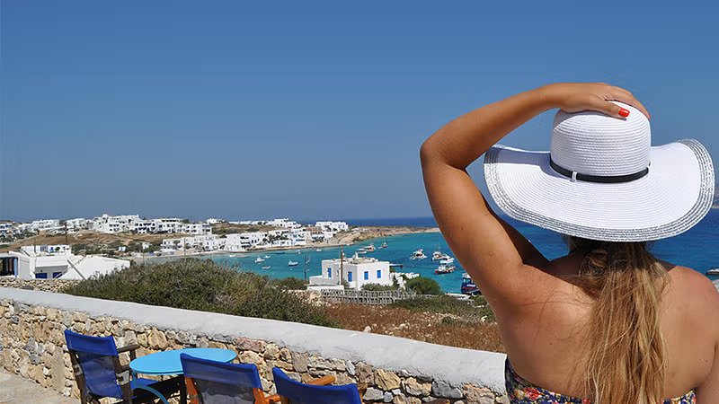 Main photo for Day Trip from Piso Livadi in Paros to Koufonissia. Boat Transfer with Naxos Star
