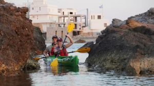 Gallery photo 3 for Sea Kayak Sunset Trip around Portara, the Landmark of Naxos