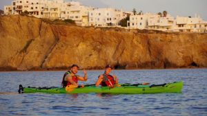 Gallery photo 4 for Sea Kayak Sunset Trip around Portara, the Landmark of Naxos