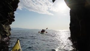 Gallery photo 5 for Sea Kayak Sunset Trip around Portara, the Landmark of Naxos