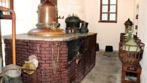 Kitro distillery in Halki