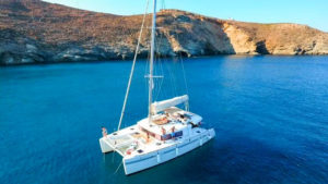 Main photo for Full Day Private Cruise on a Catamaran from Naxos to Neighboring Cyclades Islands