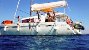 Book your private cruise with a modern luxurious catamaran