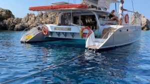 Main photo for Catamaran Cruise from Parikia Marina in Paros to Antiparos