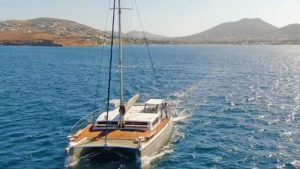Main photo for Private Catamaran Cruise from Parikia Marina in Paros to Antiparos