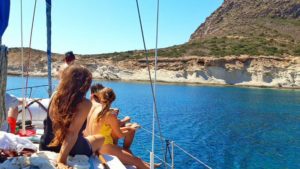 Main photo for Private Sailing Cruise from Antiparos and Pounta to Blue Lagoon, Despotiko, Faneromeni
