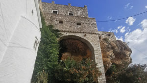 Zevgoli Tower. The Castle of Apiranthos