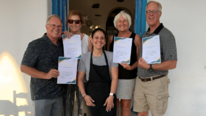 Get a certificate after completing the private cooking course