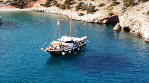 Finding calm on deck as you relax on the water