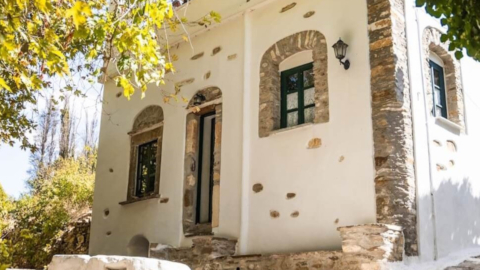 Ο μοναδικής ομορφιάς αποκατεστημένος μύλος