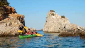 Sea Kayak Day Trip from Kalandos to Rina Sea Cave in Naxos photo