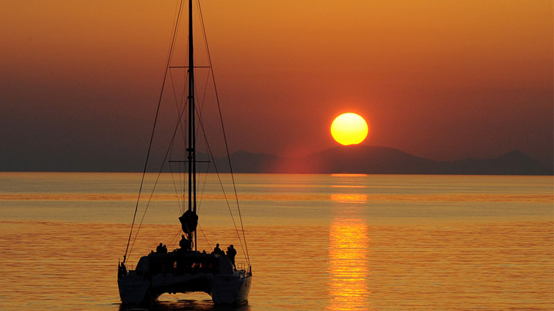 Main photo for Sunset Catamaran Cruise from Naxos