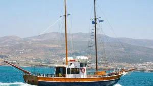 Video for Day Trip From Naxos to Ano and Kato Koufonissia & Rina Cave. Full Day Boat Excursion and BBQ with Jason Cruises