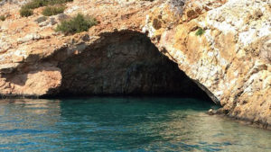 Swim into the cave and enjoy the clear waters