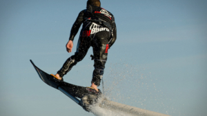 Video for Hoverboard by ZR Adventure in Santorini at Saint George Beach for an Unforgettable Water Thrill