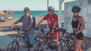 Stroll along black sand beaches kissed by turquoise waves