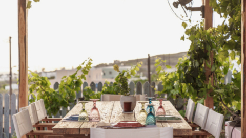 Share a rustic farm-to-table lunch surrounded by nature