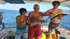 Test your luck fishing in pristine waters for a fresh catch of the day