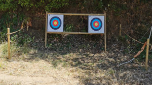 Relax while improving your aim with archery