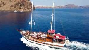 Main photo for Santorini Boat Trip to the Volcano and Hot Springs