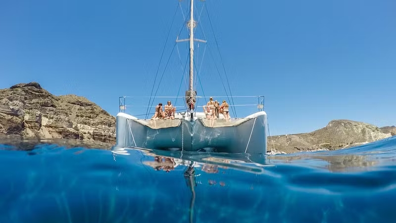 Main photo for A Round Tour of Milos & Poliegos on a Catamaran Lagoon