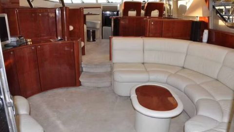 Inside the vessel