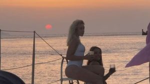 Video for Half Day Sunset Cruise from Adamas (Milos) to Kleftiko on a Luxury Catamaran