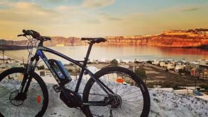 Main photo for Santorini Private E-bike tour