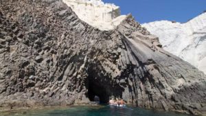 Milos boasts a mesmerizing collection of sea caves that will leave you in awe