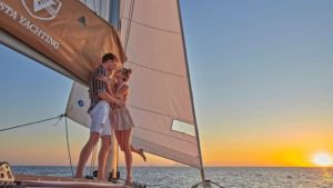 Video for Weekly Charter of a Catamaran from any Cycladic Island to Other Islands