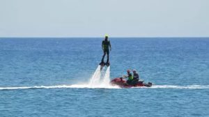 Gallery photo 3 for Flyboarding in Santorini - Get High Without the Side Effects