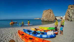 Main photo for Discover Milos' Wonders: Embark on a Private Captivating Kayaking Expedition