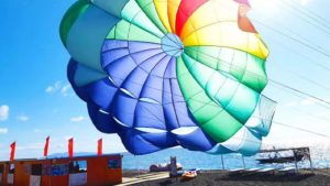 Gallery photo 2 for Parasailing in Santorini