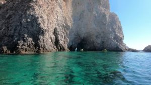 Indulge in the experience of rowing along the captivating scenery of Milos and uncover the inherent beauty it holds