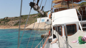 Gallery photo 3 for Sunset Boat Ride Along the Naxian Coast on a Traditional Boat (Mikros Kosmos II)