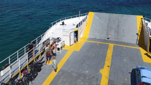 The ferry to Antiparos