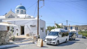 Main photo for Naxos Highlights Bus Tour with Swimming in Apollonas Village