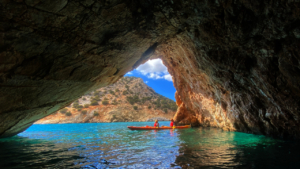 Naxos Sea Kayaking Expedition from Kalandos to Rina Cave photo