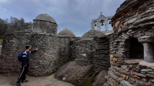 Visit Byzantine churches dating from the 6th century AD