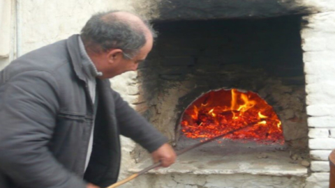 Bake in a classic wood-fired oven
