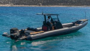 The powerful RIB speedboat