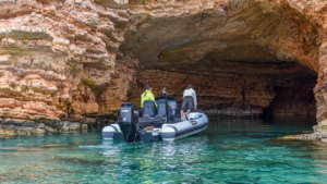 Private Full-Day Cruise from Naxos to Rina Cave and Koufonissi on a RIB Speedboat photo