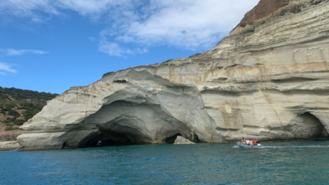 Explore sea caves and secluded beaches