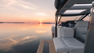 Experience panoramic views from the spacious sun deck