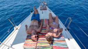 Private 3-Hour Marriage Proposal Cruise around Naxos with Lunch, Wine & Snacks photo